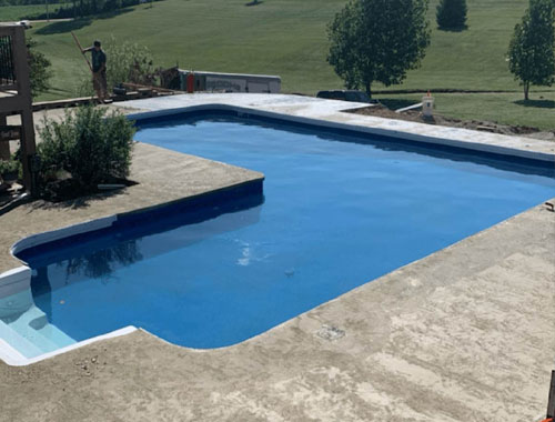 L-Shaped Swimming Pools Manufacturer in Ghaziabad