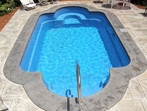 Fiberglass Rectangular Swimming Pool Manufacturer in Ghaziabad