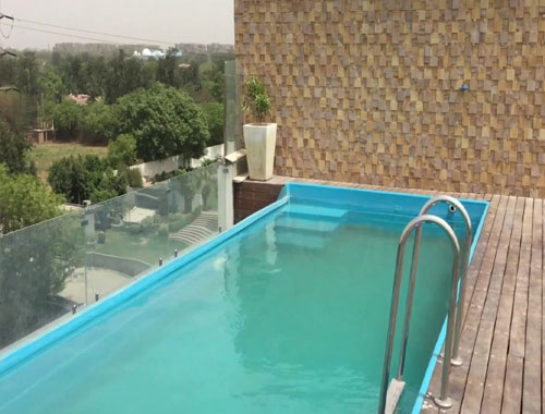 Rooftop Swimming Pool Manufacturer in Ghaziabad